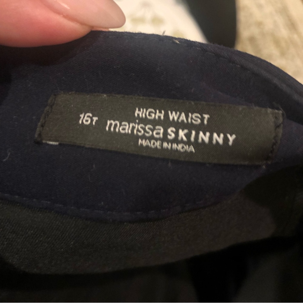 Loft Navy Slacks - Picture 5 of 6